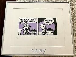 Mark Drew Signed Art Print Wu-Tang Clan Edition of 100 PEANUTS CHARLES SCHULZ
