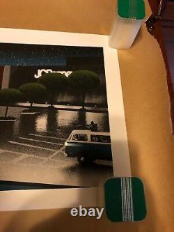 Mark Englert Back to the Future Poster RARE Print, Mint Condition
