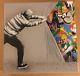 Martin Whatson Behind The Curtain Canvas Mini Ap Signed 12x12 Revive Sold Out