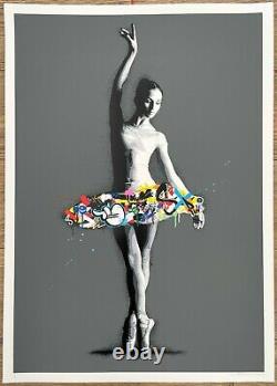 Martin Whatson Passe Main Edition of 295 Signed Numbered Screen Print Dancer