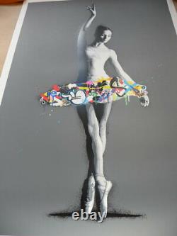 Martin Whatson Passe Main Edition of 295 Signed Numbered Screen Print Dancer