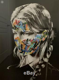Martin Whatson + Sandra Chevrier ORIGINAL painted face La Cage PP + COA 2016