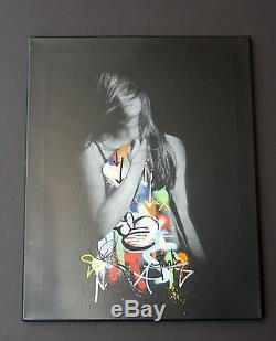 Martin Whatson Snik Memories Fade Away Hand Paint Urban Street Art Print Canvas