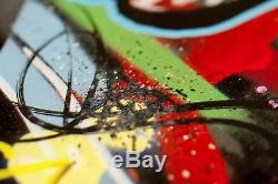 Martin Whatson Snik Memories Fade Away Hand Paint Urban Street Art Print Canvas