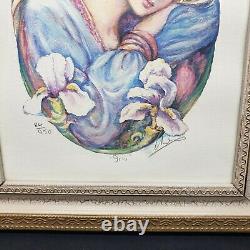 Mary Vickers Set of 4 Lithographs Signed Numbered Framed