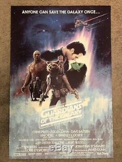 Matt Ferguson Guardians Of The Galaxy Vol 2 screenprint RARE Signed 4/150 Mondo