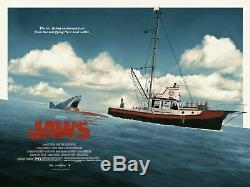Matt Ferguson Jaws Poster Quad Variant Gonna Need A Bigger Boat 40 x 30 #XX/35
