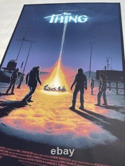 Matt Ferguson The Thing Print 24x36 Rare