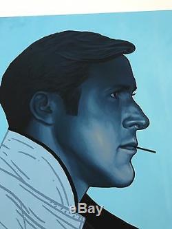 Mike Mitchell Hey, You Want A Toothpick Drive Gosling Portrait Poster Print