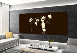 NOEL + LIAM GALLAGHER Framed Wall Art Print OASIS CANVAS ART PRINT Ready To Hang