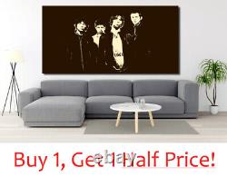 NOEL + LIAM GALLAGHER Framed Wall Art Print OASIS CANVAS ART PRINT Ready To Hang