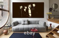 NOEL + LIAM GALLAGHER Framed Wall Art Print OASIS CANVAS ART PRINT Ready To Hang