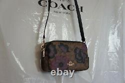 NWT Coach C2799 Jes Crossbody In Signature Canvas With Kaffe Fassett Print $350