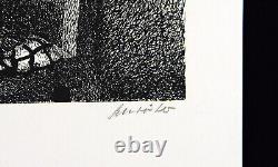 New Figuration. Lithograph by Klaus Schröter (1933-2005 D), autographed