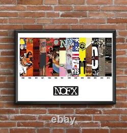 Nickleback Discography Multi Album Art Print Great Fathers Day Gift