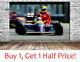 Nigel Mansell Ayrton Senna F1 Canvas Wall Art Print 1991 British Grand Prix