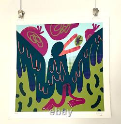 Nike Tokyo Artist KEEENUE GOTCHA Artist Proof #1 Screen Print. Limited Edition