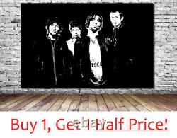 OASIS CANVAS ART PRINT- Noel + Liam Gallager Framed Wall Art Print READY TO HANG