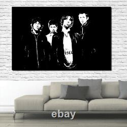 OASIS CANVAS ART PRINT- Noel + Liam Gallager Framed Wall Art Print READY TO HANG