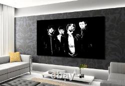 OASIS CANVAS ART PRINT- Noel + Liam Gallager Framed Wall Art Print READY TO HANG