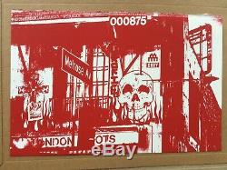 OBEY x INVADER print, Numbered /300 & Stamped