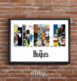 Oasis Discography Multi Album Art Poster Print Great Christmas Gift