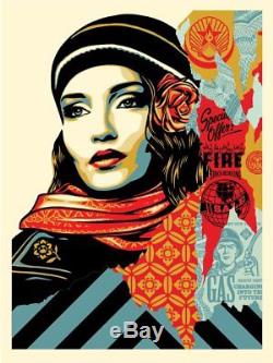 Obey Fire Sale Print Poster Shepard Fairey Edition of 550 Signed & Numbered