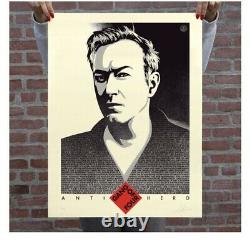 Obey Giant Andy Gill Anti-Hero US Signed & Numbered Screen Print (311/400)