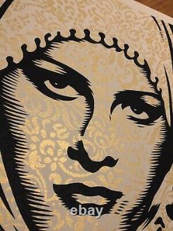 Obey Giant Shepard Fairey Arab Woman limited edition silkscreen rare