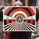 Obey Giant Tunnel Vision Blue Shepard Fairey Screen Print Poster