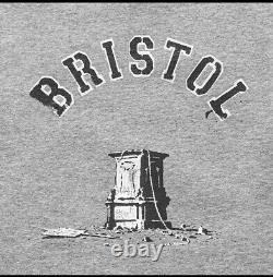 Official Banksy Edward Colston T-Shirt In Hand REAL BANKSY Size L New