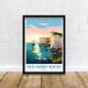 Old Harry Rocks Travel Print Old Harry Wall Decor Uk Old Harry Art Old Harry Wal