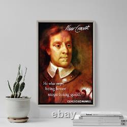 Oliver Cromwell Art Print Photo Poster Gift Quote