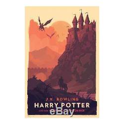 Olly Moss Harry Potter Complete Series 7 Poster Print Set 16x24 Mondo Pre-Order