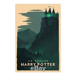 Olly Moss Harry Potter Complete Series 7 Poster Print Set 16x24 Mondo Pre-Order