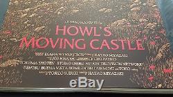 Olly Moss Spirited Away Howl's Moving Castle Regular Print Poster Set Mondo