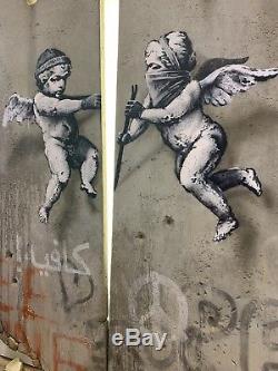 Original Banksy Palestine Poster Only 2000 Exclusively Produced For Ldn Expo