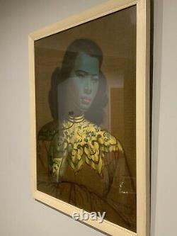 Original Iconic print The Chinese Girl By Vladimir Tretchikoff Framed