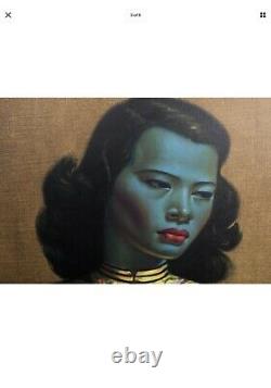 Original Iconic print The Chinese Girl By Vladimir Tretchikoff Framed
