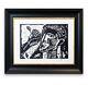 Original Pablo Picasso Linocut Hand Printed & Signed