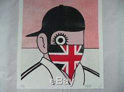 PAUL INSECT'Clockwork Britain' ed70 SIGNED Print(banksy brainwash pejac photos)