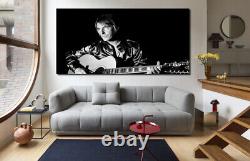 PAUL WELLER THE JAM CANVAS Ready To Hang FRAMED BOX CANVAS WALL ART PRINT