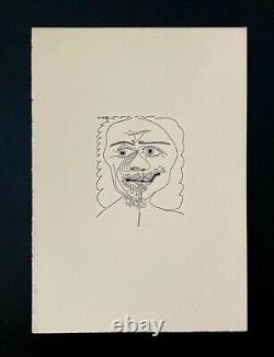 Pablo Picasso (After) Vintage Engraving Ltd Ed. Of 100 Not Signed with COA