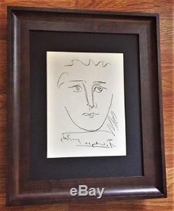 Pablo Picasso Original Signed Etching (1950's) With Certificate of Authenticity