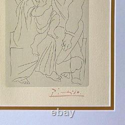 Pablo Picasso + Signed 1962 Mint Engraving Matted 11 X 14 + List $795=