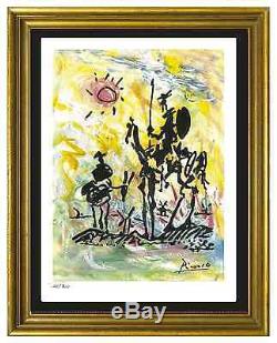 Pablo Picasso Signed/Hand-Numbered Ltd Ed Don Quixote Litho Print (unframed)
