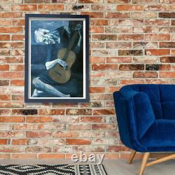 Pablo Picasso The Old Guitarist 1903 Wall Art Poster Print