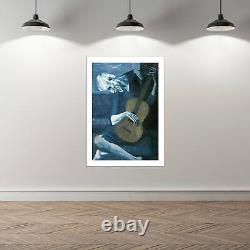 Pablo Picasso The Old Guitarist 1903 Wall Art Poster Print