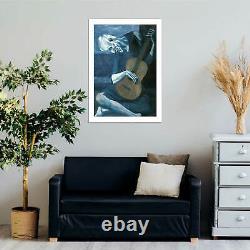 Pablo Picasso The Old Guitarist 1903 Wall Art Poster Print