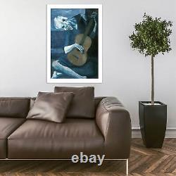 Pablo Picasso The Old Guitarist 1903 Wall Art Poster Print